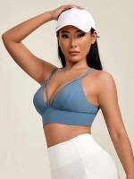 Plain  Women Activewear 6414