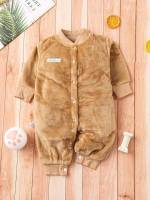 Long Sleeve Long Casual Baby Jumpsuits 5986