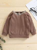  Leopard Brown Baby Tops 9302