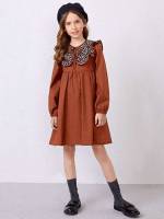 Cute Regular Fit Short Girls Dresses 6476