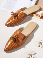  Tassel Crocodile Shoes 2131