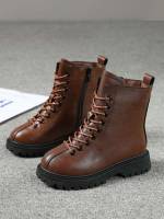  Brown  Kids Boots 848