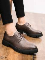   Brown Men Shoes 5256