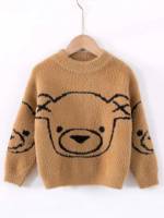  Long Sleeve Cartoon Regular Toddler Girls Clothing 4603