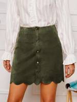  Mini Brown Women Skirts 7168