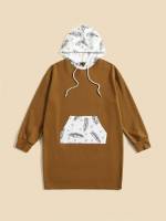  Long Sleeve Casual Drawstring Women Sweatshirts 5447