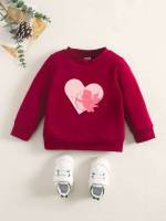 Regular Fit Long Sleeve Burgundy Baby Clothing 1569