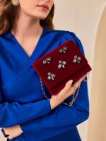   Burgundy Women Bags 930