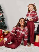  Burgundy Geometric Girls Clothing 997