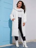  Regular Fit Pocket Plus Size Outerwears 659