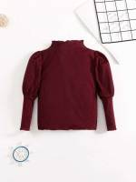 Slim Fit Burgundy Dressy Kids Clothing 456