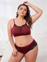   Plus Size Bra  Panty Sets 5113