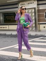 Elegant Regular Fit Long Sleeve Women Suits 358