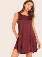  Burgundy Basics Short Women Clothing 243