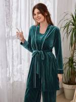  Casual Belted Underwear  Sleepwear 5533