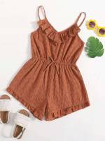  Burnt Orange Short Boho Girls Clothing 502