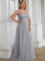 Scoop Neck Maxi Cadet Blue Weddings  Events 8287