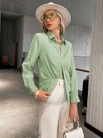 Casual Regular Long Sleeve Women Clothing 7536