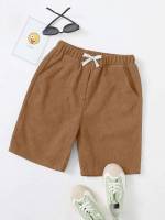 Plain Casual Regular Fit Boys Bottoms 546