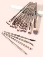  Champagne Makeup Brushes 448