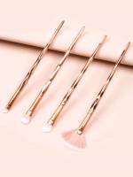  Champagne  Makeup Brushes 7156