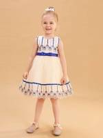  Sleeveless Champagne Glamorous Toddler Girl Partywear 629