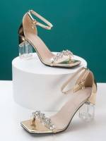  Champagne Plain Women Shoes 5726