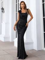 Maxi Regular Fit Cap Sleeve Glamorous Women Clothing 6626