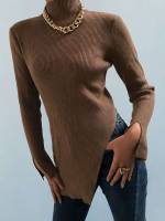 Slim Fit Casual Long Sleeve Women Sweaters 3782