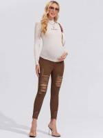  Coffee Brown  Baby  Mom 8541