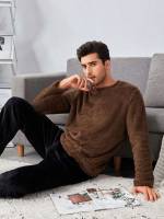  Plain Men Loungewear Tops 433