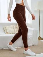 Rib-Knit Plain Cropped Women Clothing 2191