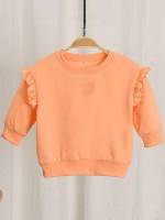  Round Neck Regular Plain Baby Clothing 4285