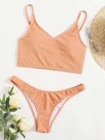 Plain Cute  Women Bikini Sets 505