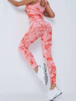 Tie Dye Coral Pink  Sports 2873