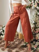  Long Plain Casual Women Bottoms 179