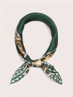  Dark Green Casual Scarves 530