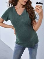 Basics Regular Fit V neck Maternity 3575