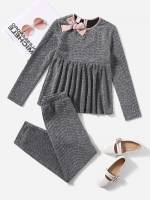  Colorblock Cute Long Sleeve Kids Clothing 8675