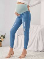 Colorblock  Maternity 9187