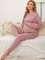  Long Sleeve Round Neck Maternity 9703