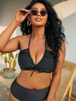  Halter Plus Size Bikini Tops 7493