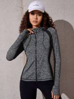  Dark Grey Long Sleeve Sports 3352