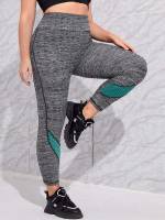  Skinny Cropped Plus Size Sports Leggings  Pants 2941