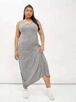 Scoop Neck  Women Plus Sleep  Lounge 9538