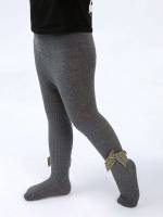  Dark Grey  Kids Tights 3263