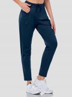  Plain Regular Fit Dark Grey Women Activewear 5438