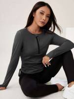  Regular Dark Grey Long Sleeve Sports 7060