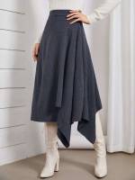 Asymmetrical Midi Women Clothing 8976