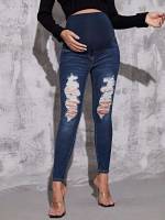 Pocket Slim Fit Maternity Denim 3734